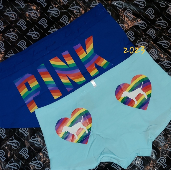PINK VS Shortie Pride set size XL NWT - Picture 4 of 15